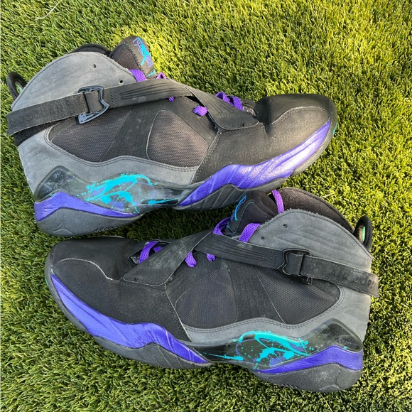 Jordan 8 “Aqua” sz 11 - Picture 2 of 7